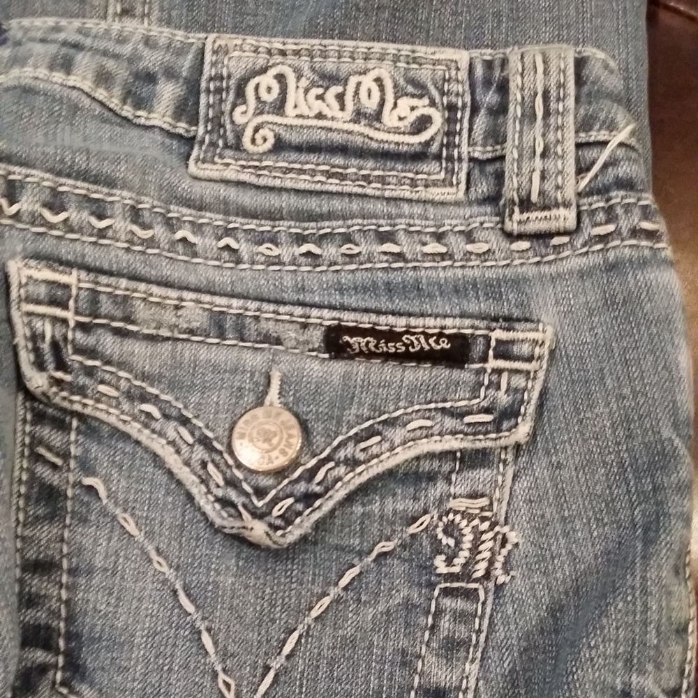 Used Miss Me Boot Cut Jeans Cheap!